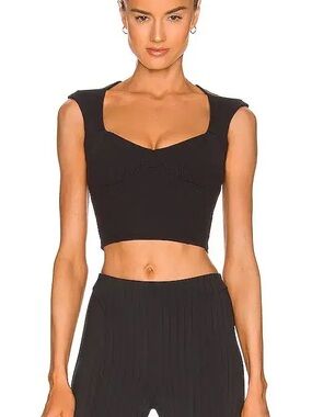 Alo sweetheart top
